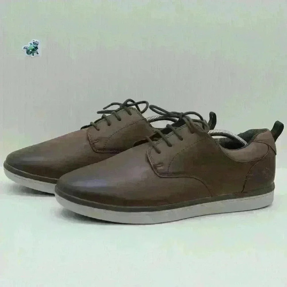 Dr Scholls' Other - Dr Scholls' Men's Brown Leather Gel Cushion Oxfords Lace Up Shoes Size US 12